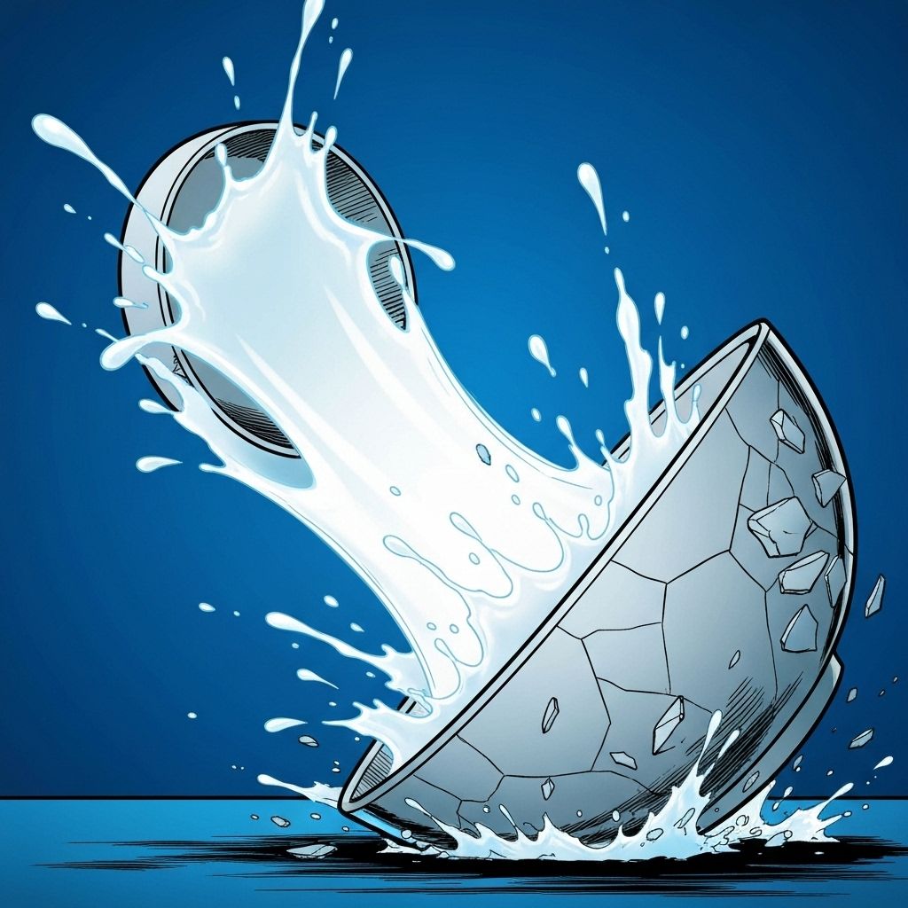 Milk spilling
